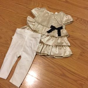 Light gold set with sequins